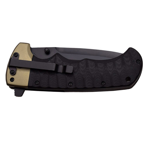 MTech USA Xtreme Black Coated Folding Knife
