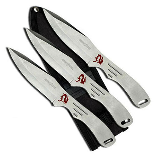 Perfect Point Throwing Knife Set with Target Board