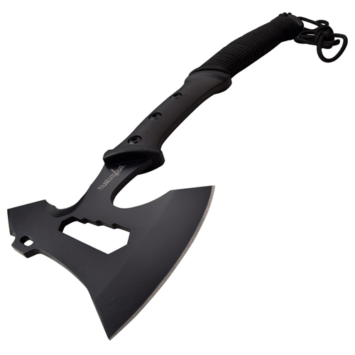 Survivor AXE001BK Nylon Fiber 500 Paracord Wrap Handle Axe