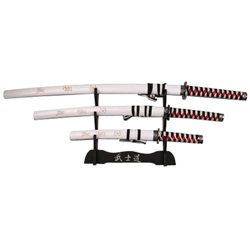 SW-68L Samurai Sword 3 Pcs Set with Scabbard