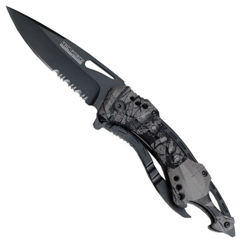 Master Cutlery Tac-Force Half Serrated Blade Folding Knife