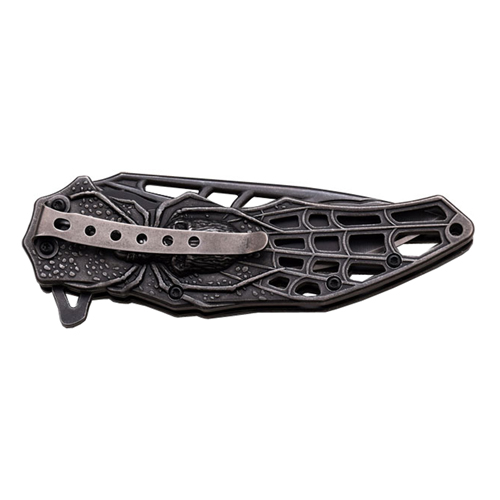 Tac-Force Stamped Spider Web Handle Folding Knife