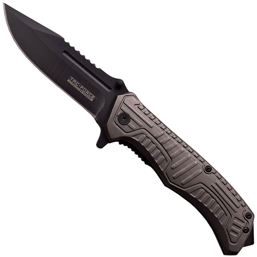 Tac Force 918GY Speedster Anodized Grey Handle Folding Knife
