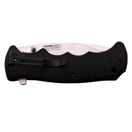 Tac Force Rubberized ABS Handle Folding Knife