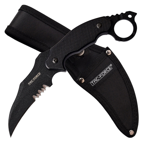 Tac-Force G10 Handle Fixed Blade Knife