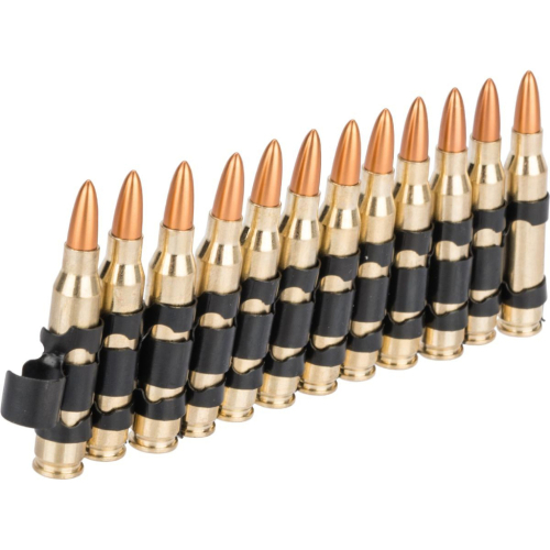 Super Realistic M249 5.56 Cartridge Belt Set Of 12