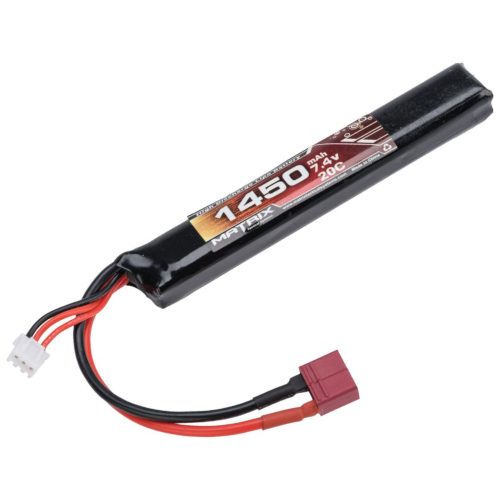 7.4V Stick LiPo Deans Battery 1450mAh