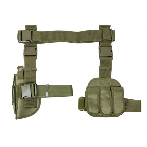 Ncstar Drop Leg Gun Holster And Mag Holder - X4