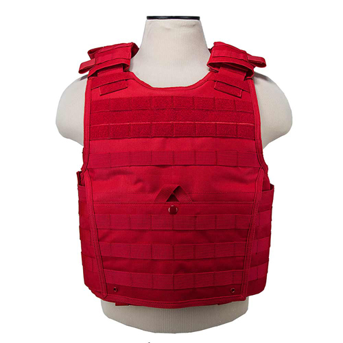 Red Expert Plate Carrier Tactical Vest