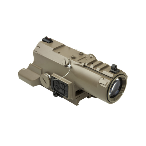 Ncstar Eco Tan 4 X 34 Scope With Green Laser And Nav Led