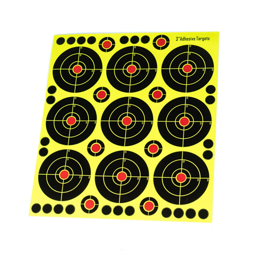 Hi-Vis Adhesive Shooting Targets