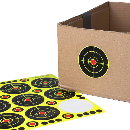 Hi-Vis Adhesive Shooting Targets