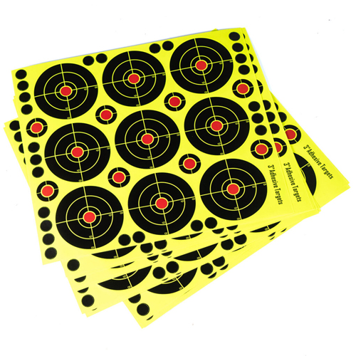 Hi-Vis Adhesive Shooting Targets