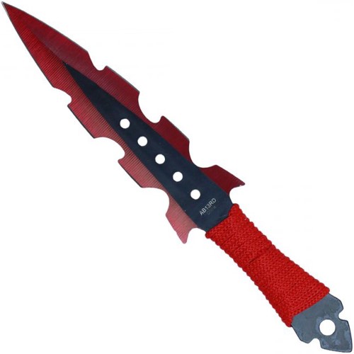 Perfect your throwing skills with the Aeroblades Throwing Knife Set, featuring knives measuring 6.5 inches each. Ideal for enthusiasts and training sessions.