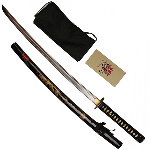 28-Inch Hand-Painted Katana
