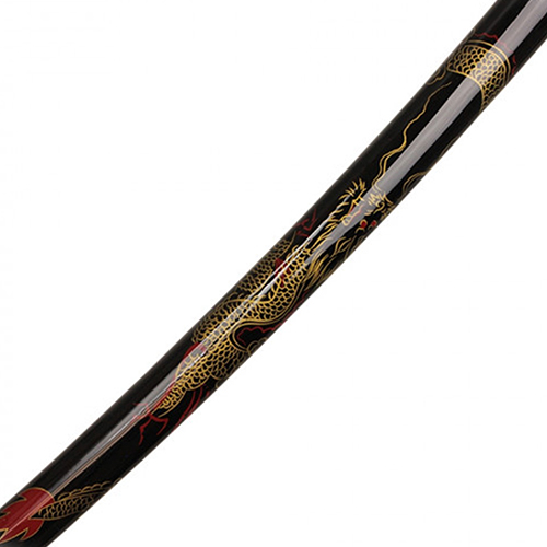28-Inch Hand-Painted Katana