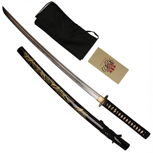 28-Inch Hand-Painted Katana