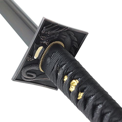 Dragon Design Tsuba Katana