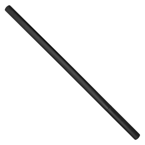 Arthur'S Sword Blue Washed Steel Blade -  All Black Handle + Wooden Black Sheath