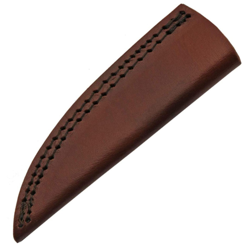 Damascus Steel Fixed Knife - Stag Antler