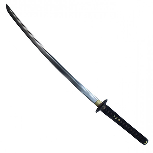 Wrapped Handle Katana - Black Saya