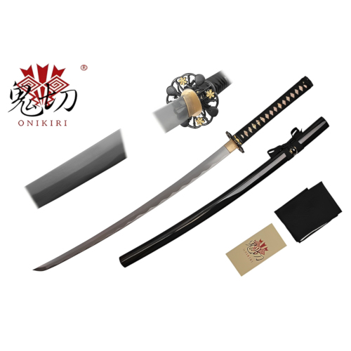 Damascus Steel Blade Katana w/ Saya