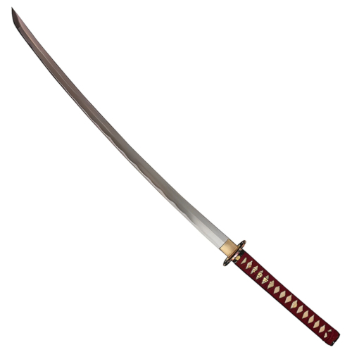 Damascus Steel Blade Katana w/ Saya