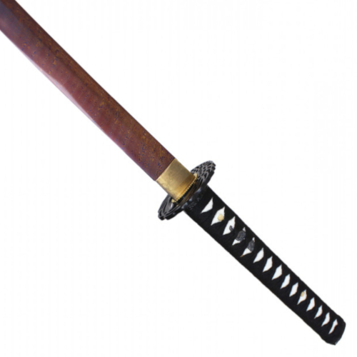 40.5'' Fire Damascus Carbon Steel Katana