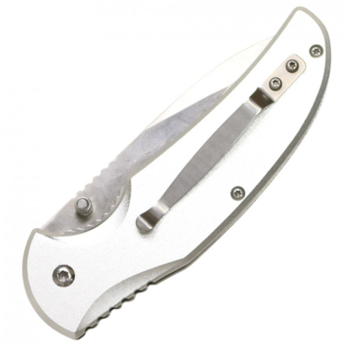Buckshot Faux Stag Folding Knife