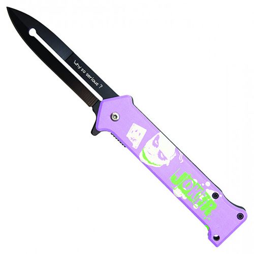 Clown Prince Purple Pocket Knife