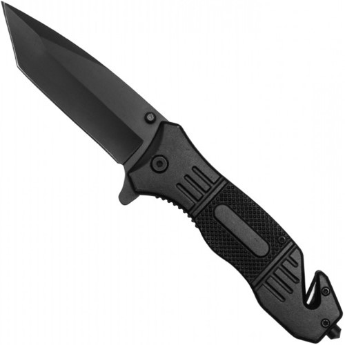 Upgrade your gear with the Neptune Tanto Steel Folding Pocket Knife in bold black. Versatile, durable, and ready for any task. Elevate your everyday carry now!