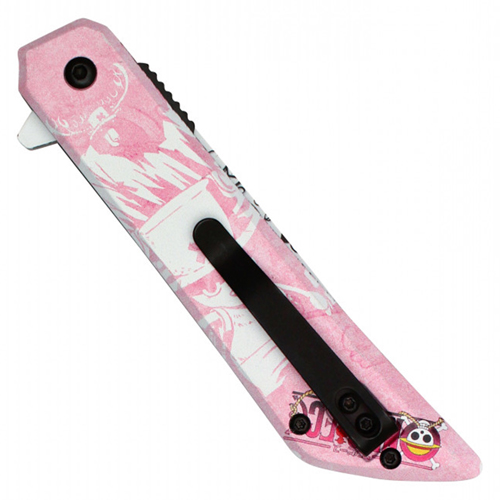Serpent Empress Black Print Steel Blade - Serpent Empress Print Handle