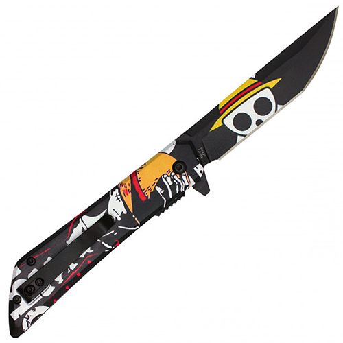3.5 Blade Black Pocket Knife