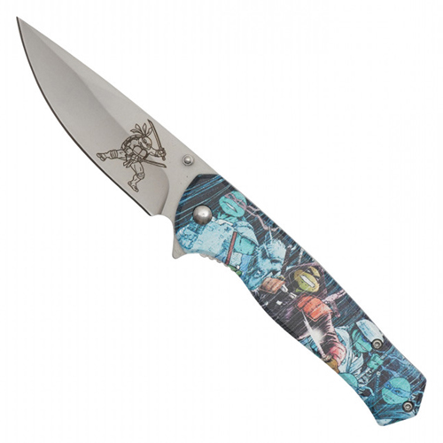 Red Dragon Etched Black Steel Blade - Red Dragon Print Handle