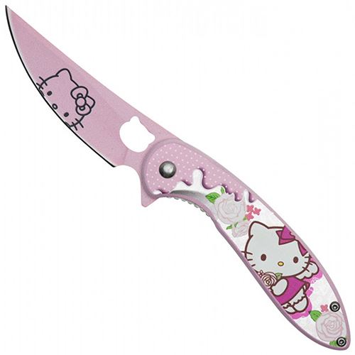 Cartoon Hello Kitty Handle Knife