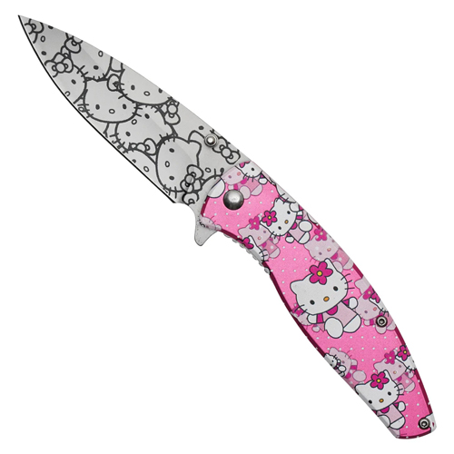 Kitty Dreams Folding Knife