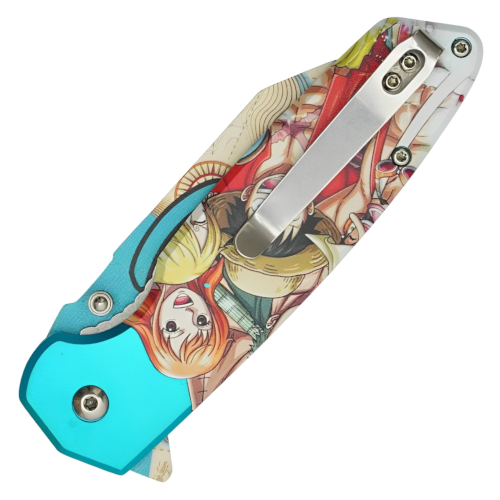 7.75'' One Piece Luffy Assisted Open Folding Knife