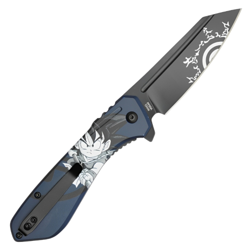 7.75'' Blue Son Goku Folding Knife