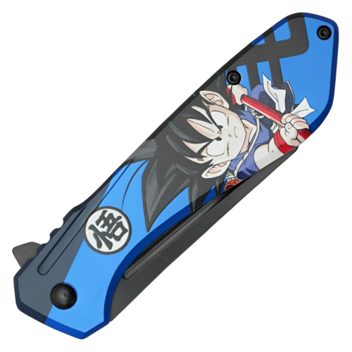 7.75'' Blue Son Goku Folding Knife