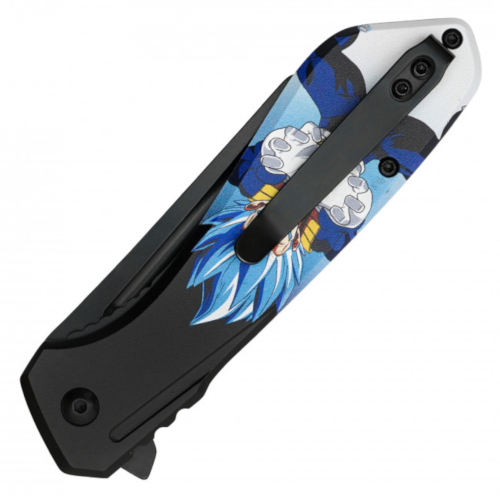 7.75'' Super Saiyan Vegeta Folding Knife