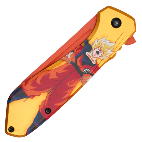 Dragon Ball Z - 7.75'' Super Saiyan Goku Folding Knife