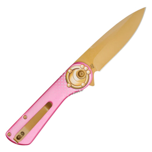 Sailor Moon 8'' Pink & Gold Folding Knife