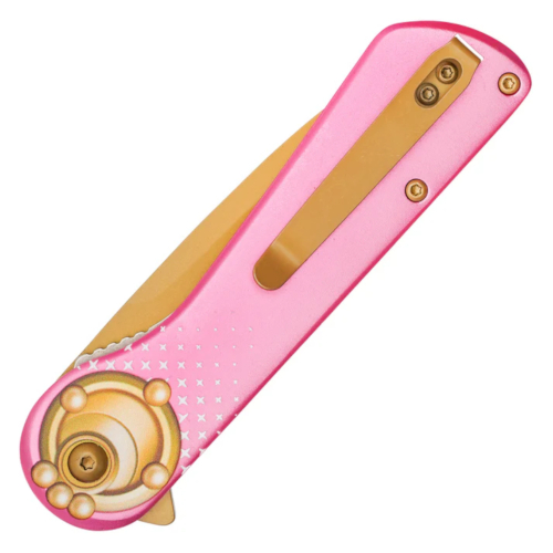 Sailor Moon 8'' Pink & Gold Folding Knife