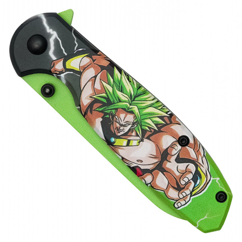 Green Legend Green Print Steel Blade -  Green Legend Print Handle