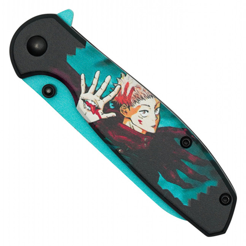 Green Legend Green Print Steel Blade -  Green Legend Print Handle