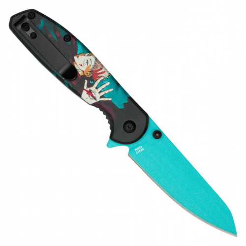 Green Legend Green Print Steel Blade -  Green Legend Print Handle