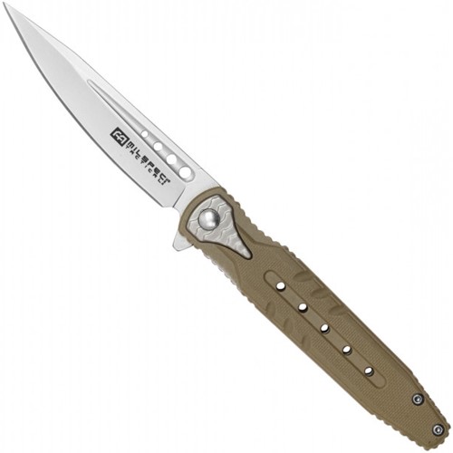 Equip yourself with the Neptune MilSpec Tactical Pocket Folding Knife in desert hue. Versatile, durable, and perfect for everyday carry. Elevate your gear now!