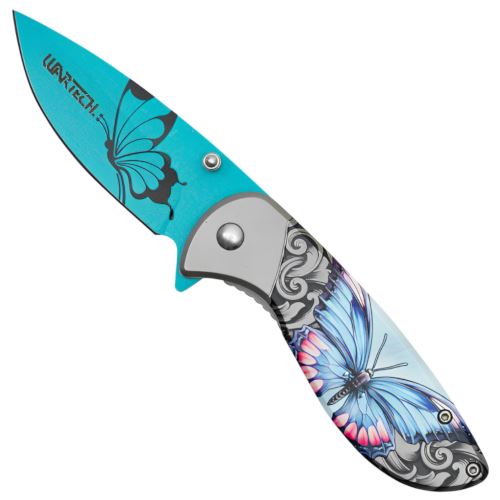 7'' Wartech Butterfly Folding Knife