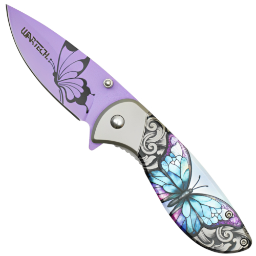 7'' Wartech Butterfly Folding Knife
