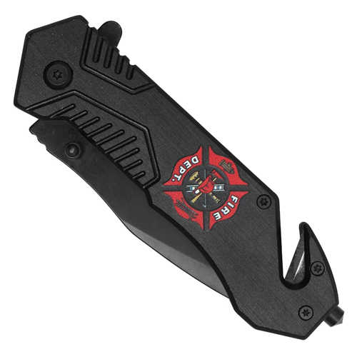 Wartech Fire Department 8'' Folding Knife